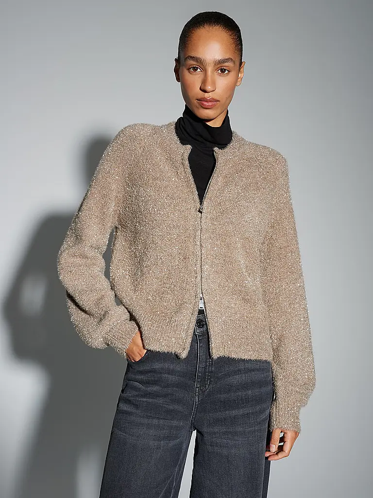 OPUS | Strickjacke DOSMIC | Camel