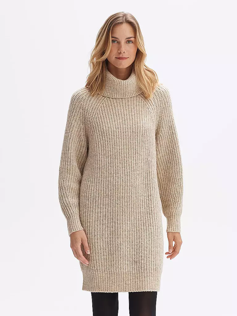 OPUS | Strickkleid WAKYA | camel