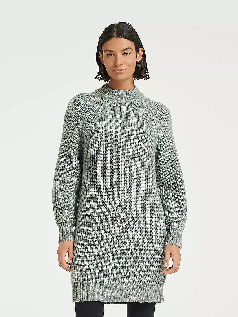 OPUS | Strickkleid WETRISSI | dunkelgrün