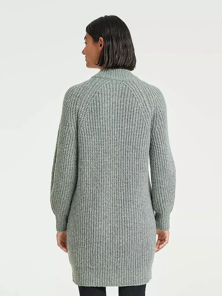 OPUS | Strickkleid WETRISSI | dunkelgrün