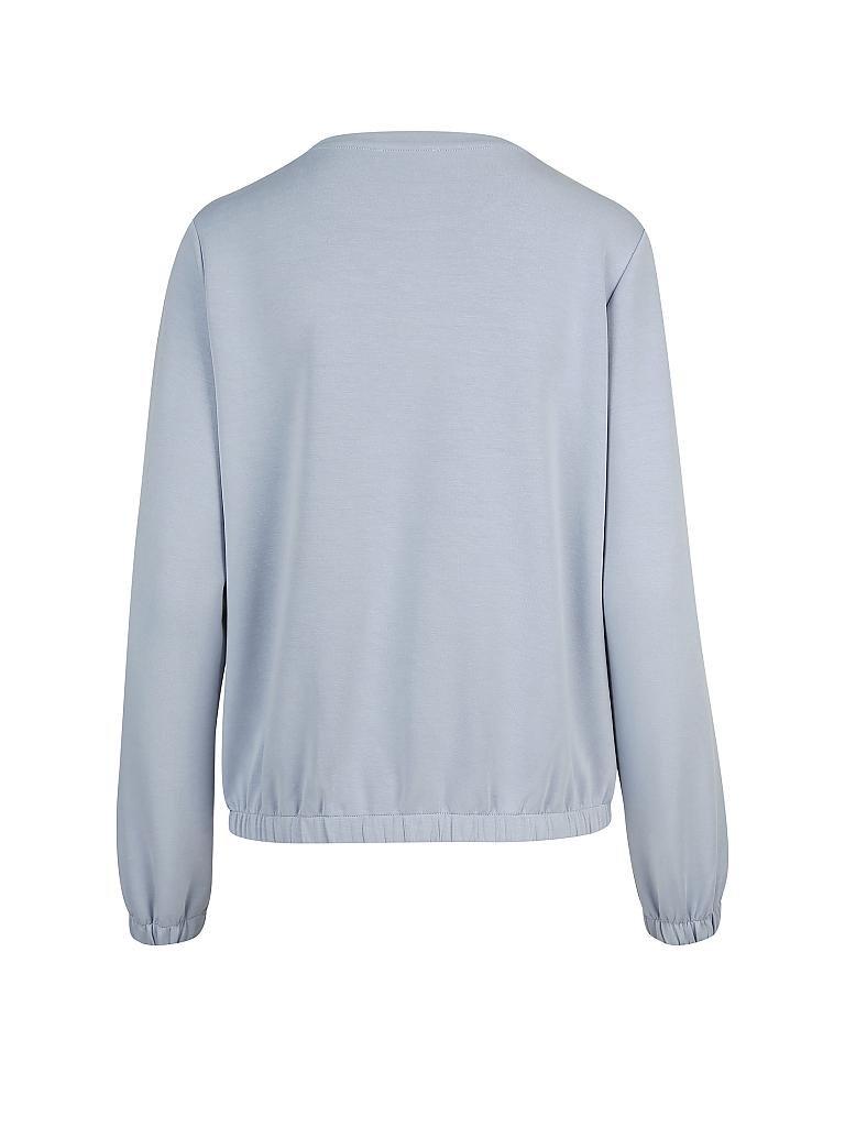 OPUS | Sweater "Grinz" | blau