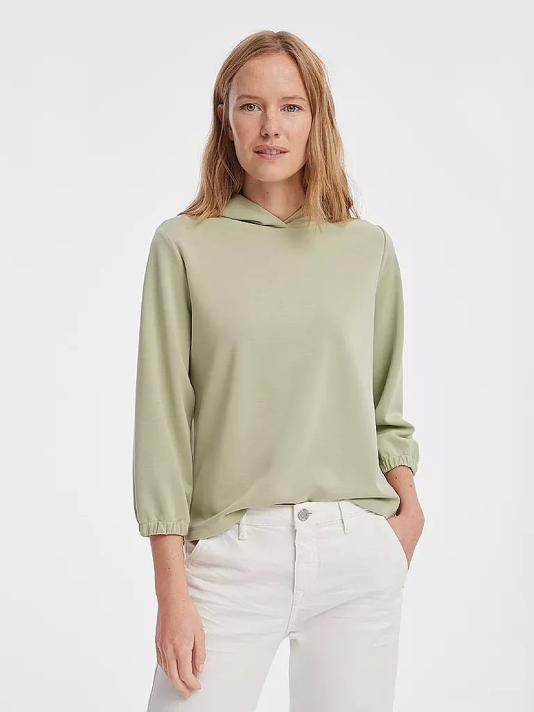OPUS | Sweater Gistema | grün