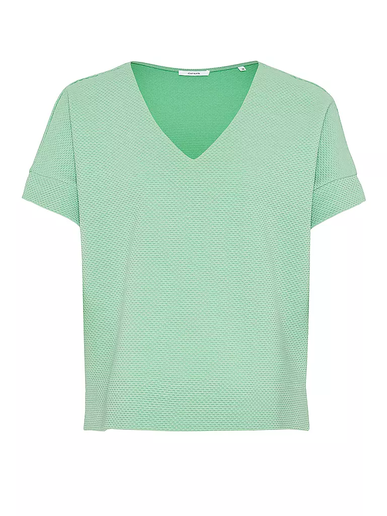 OPUS | T-Shirt GARINA | grün