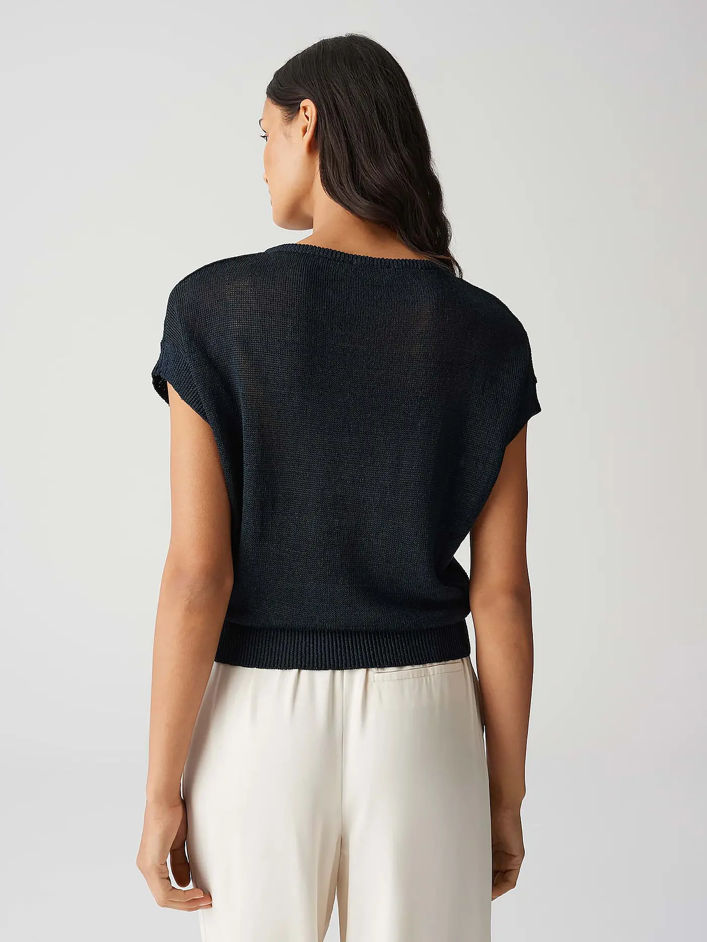 OPUS | T-Shirt PAJULA | dunkelblau