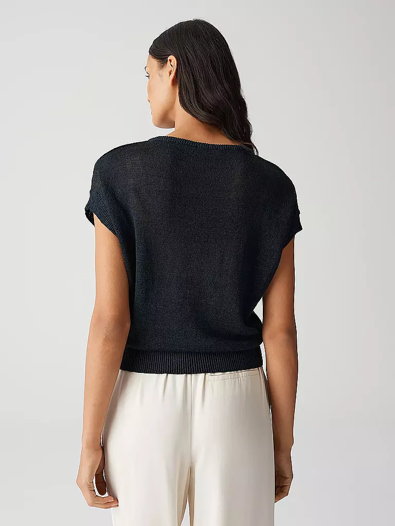 OPUS | T-Shirt PAJULA | dunkelblau
