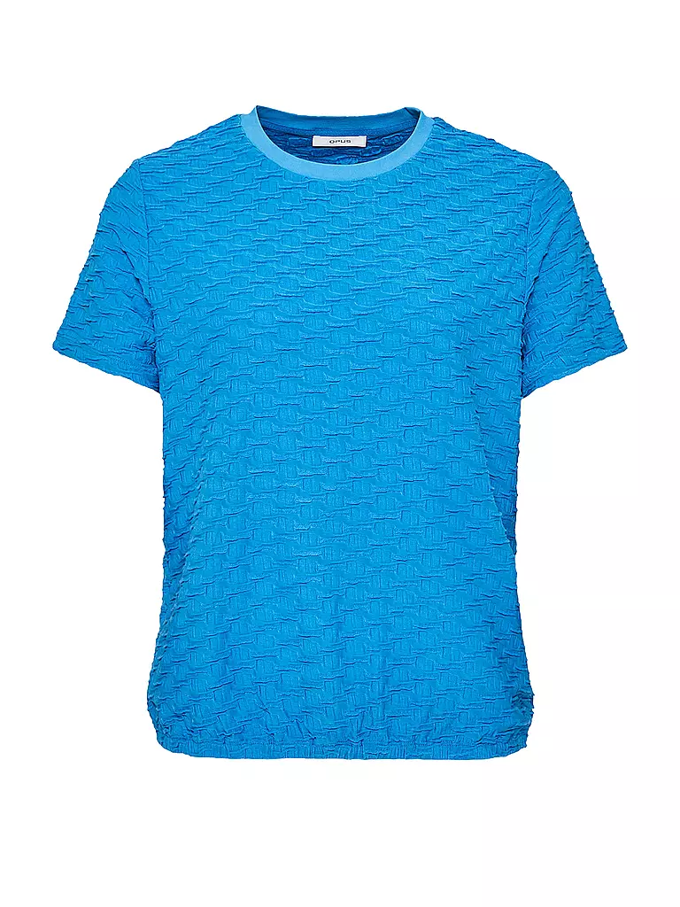 OPUS | T-Shirt SAANU | dunkelblau