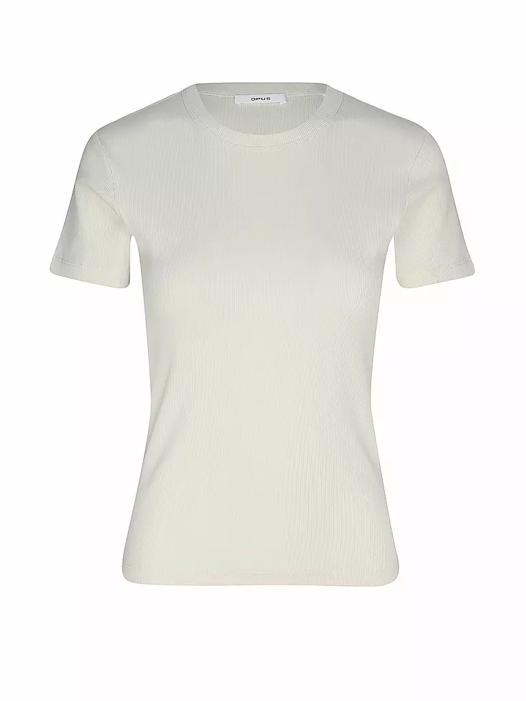 OPUS | T-Shirt SAMUNA | creme