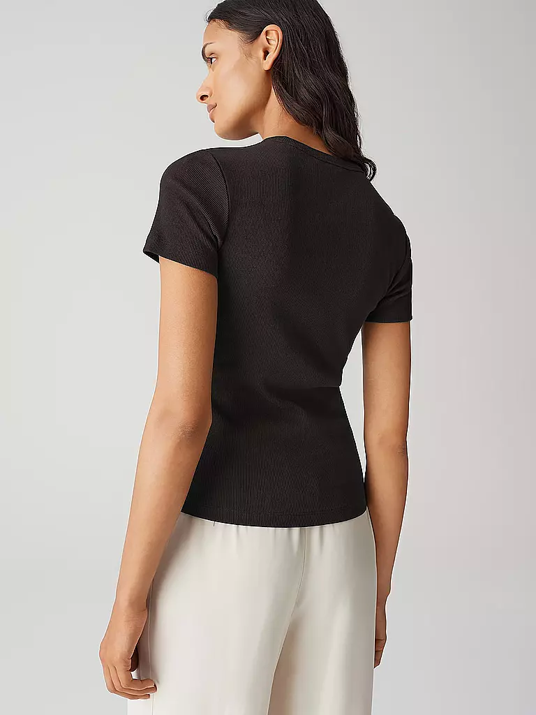 OPUS | T-Shirt SAMUNA | braun
