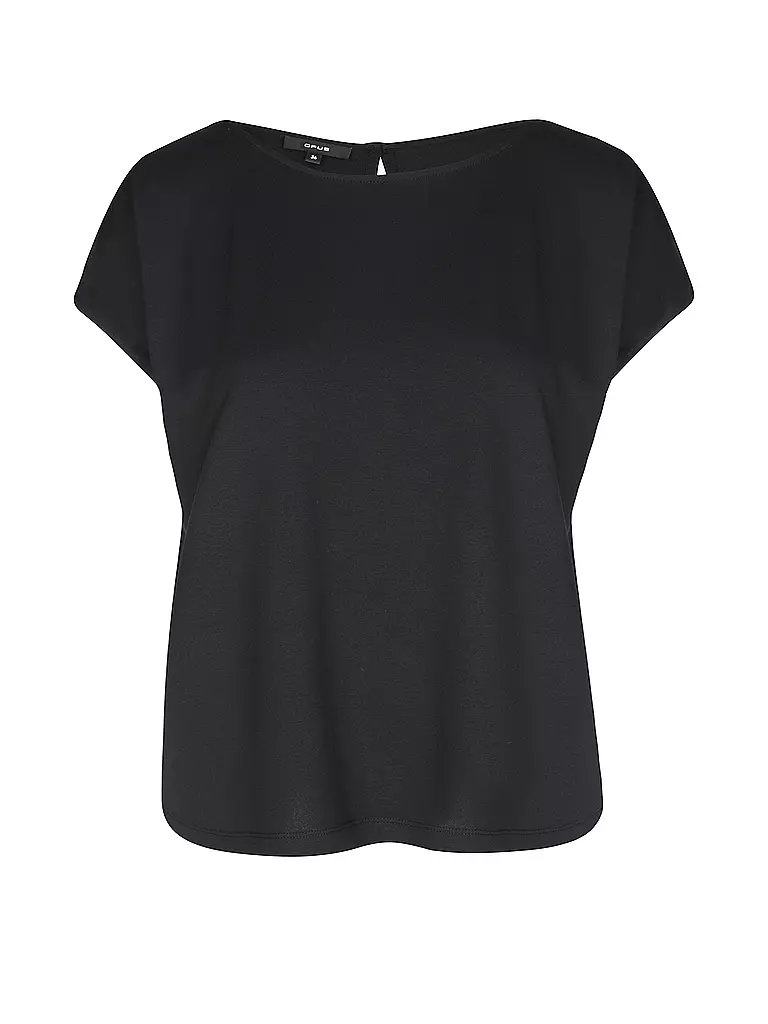 OPUS | T-Shirt SANUELA | schwarz