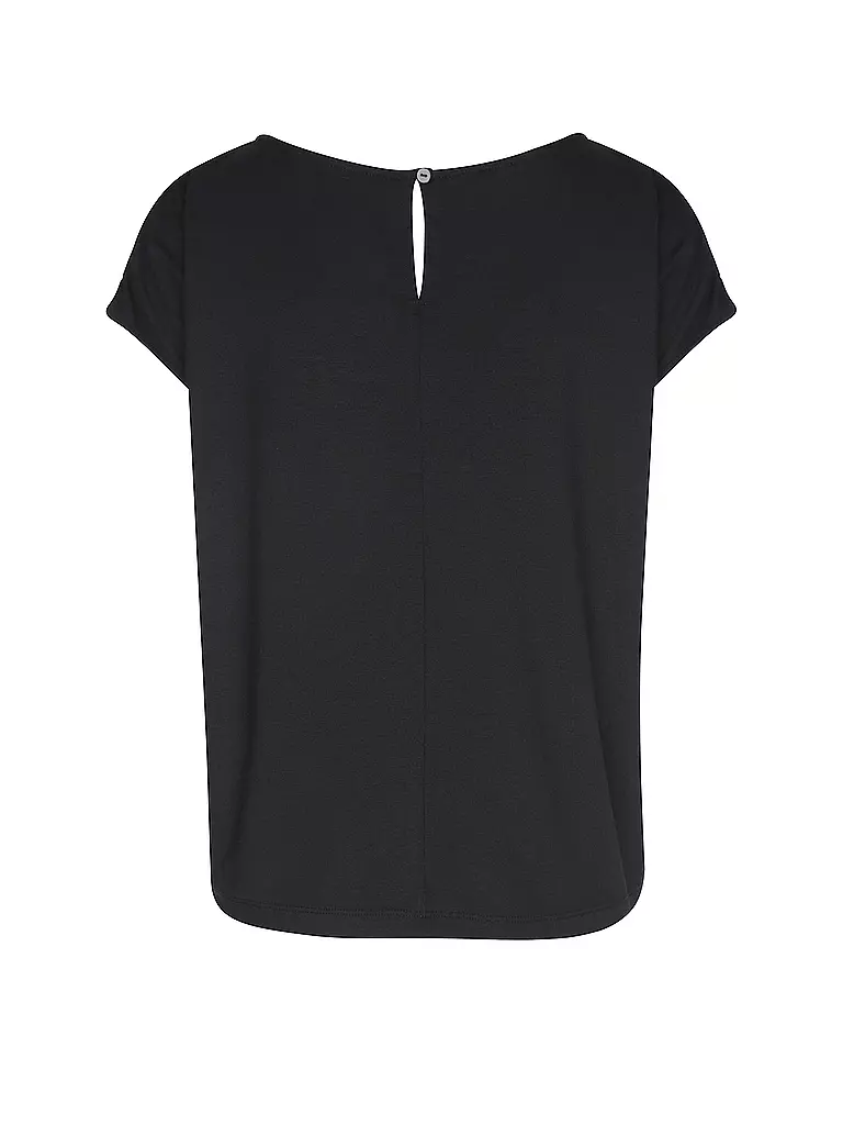 OPUS | T-Shirt SANUELA | schwarz