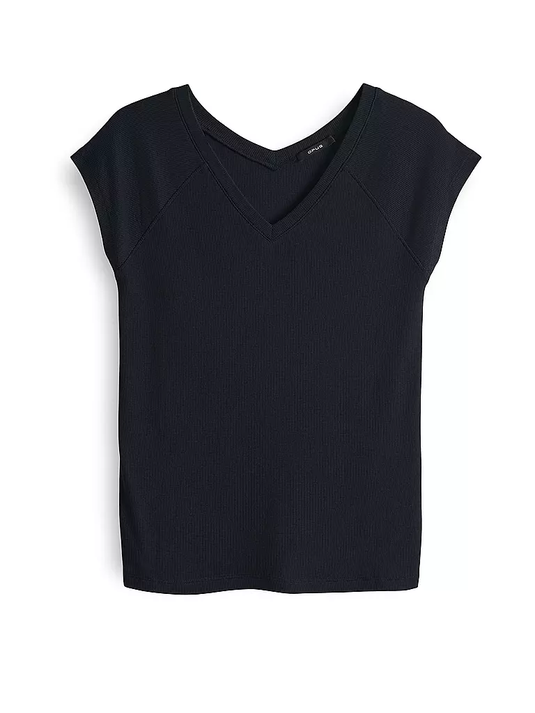 OPUS | T-Shirt SAVELLA | dunkelblau