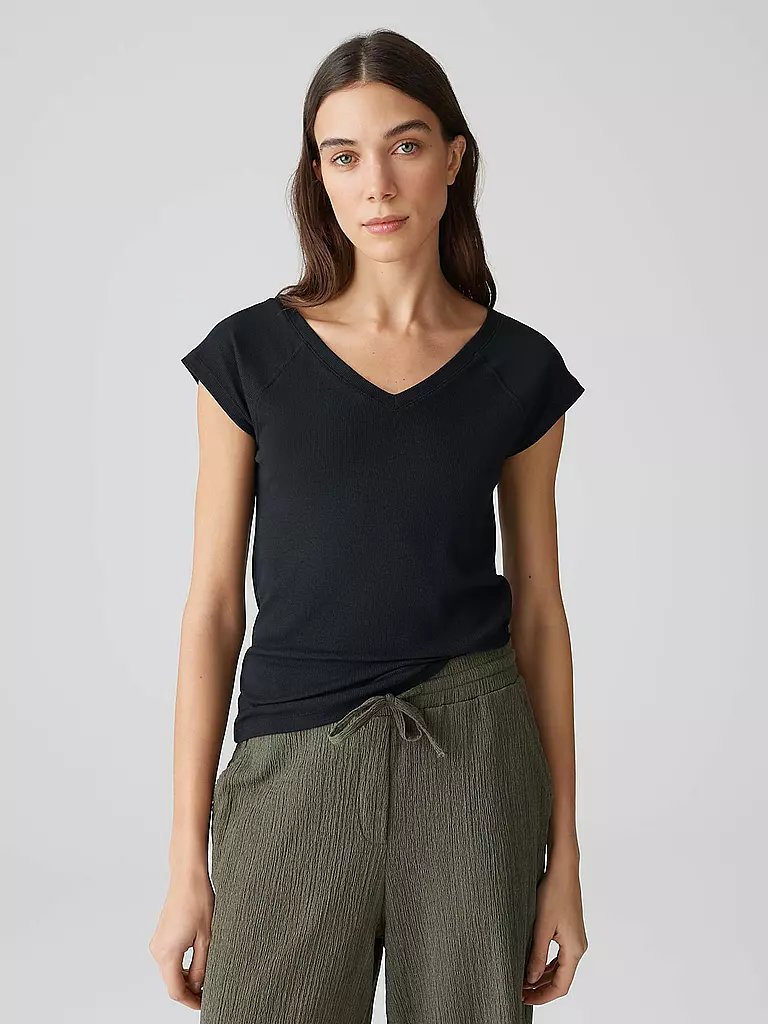 OPUS | T-Shirt SAVELLA | dunkelblau