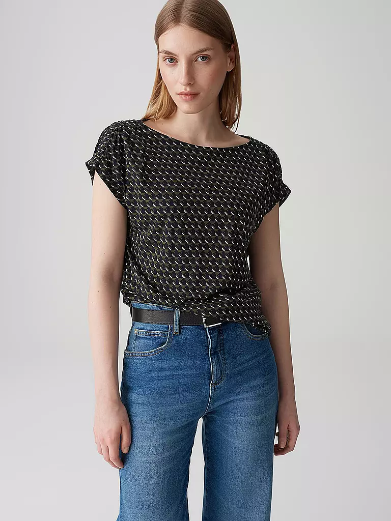 OPUS | T-Shirt SEKADI MINIMAL | dunkelblau