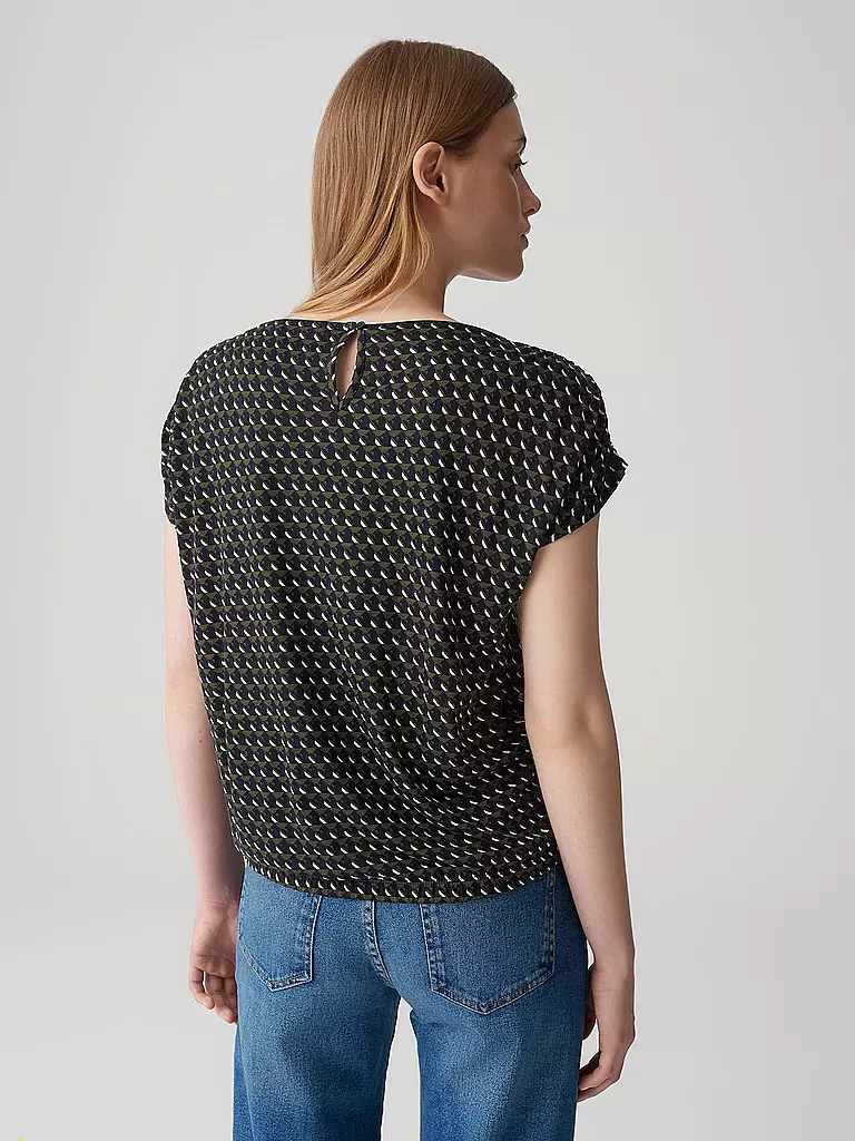 OPUS | T-Shirt SEKADI MINIMAL | dunkelblau