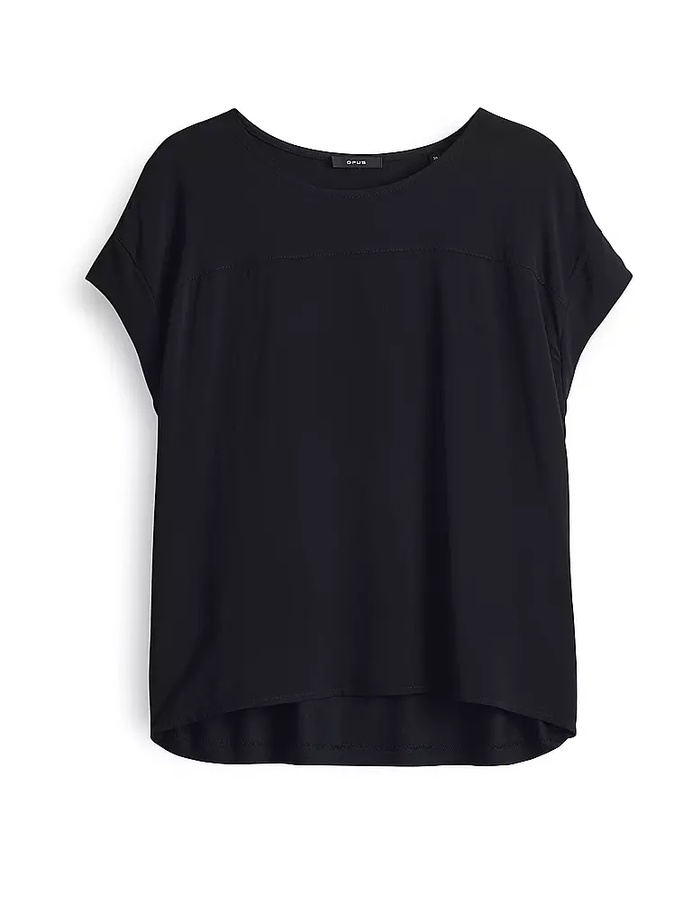 OPUS | T-Shirt SESONNE | schwarz