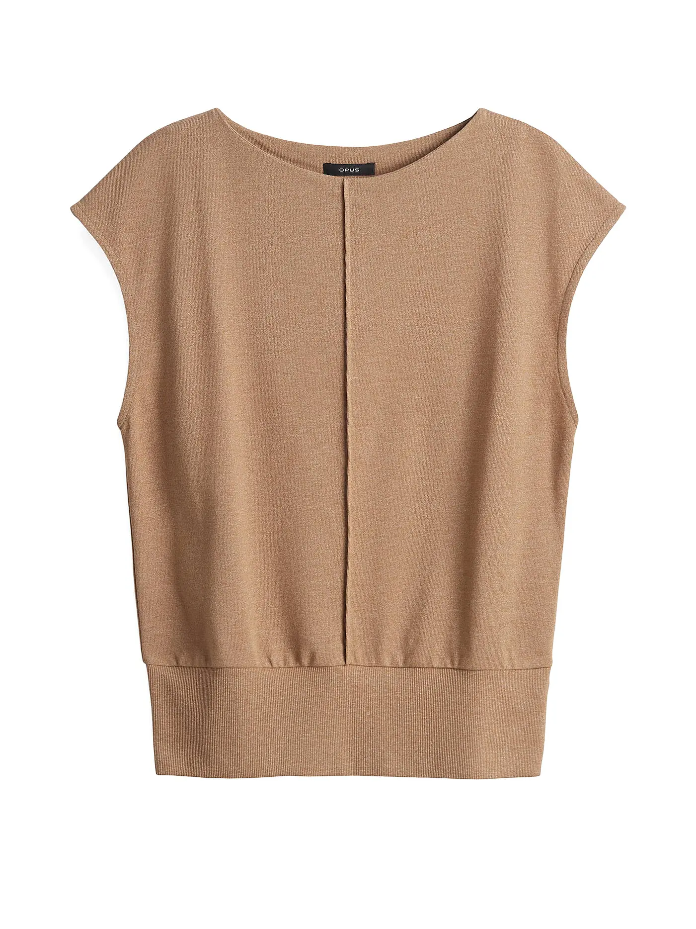 OPUS | T-Shirt SIESA | hellbraun