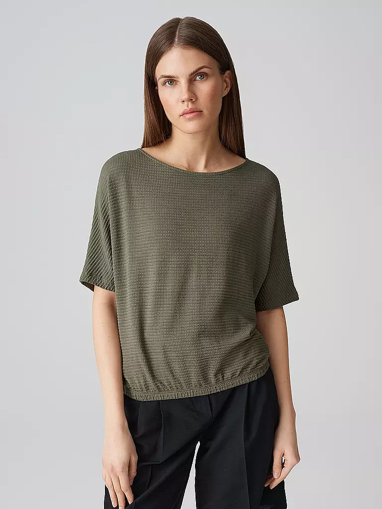 OPUS | T-Shirt SOMFU | olive