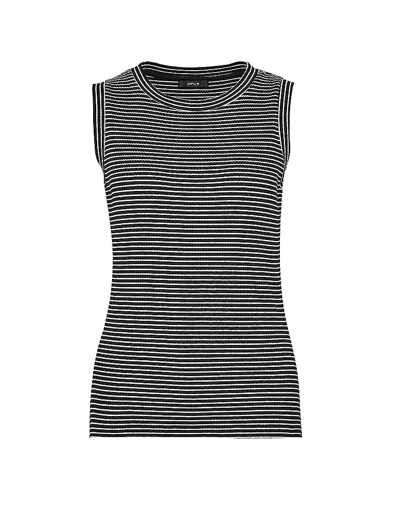 OPUS | Top INDRANY FINE STRIPE | schwarz