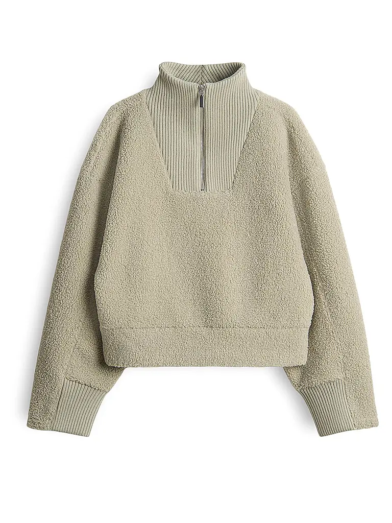 OPUS | Troyer Pullover GICK | hellgrün