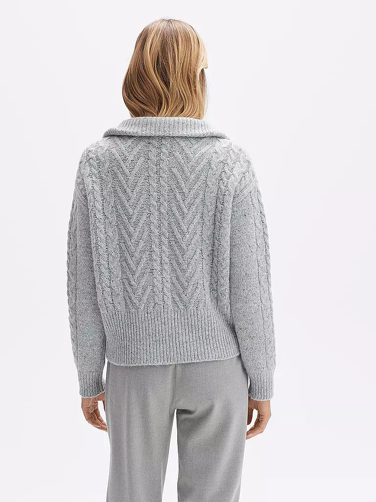 OPUS | Troyer Pullover POTUZA | grau