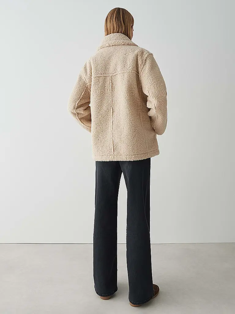 OPUS | Wendejacke in Felloptik HENOLA | beige