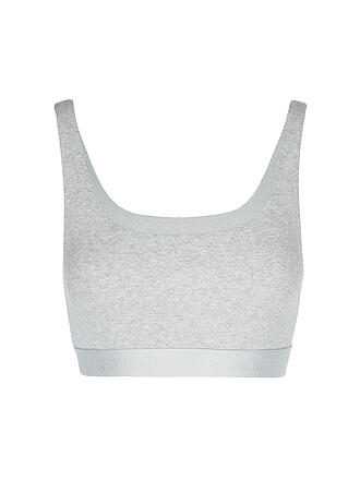 ORGANIC BASICS | Bustier CORE RIB grey melange 