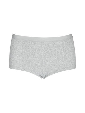 ORGANIC BASICS | Pants CORE RIB grey melange