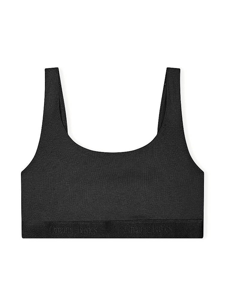 Bustier CORE RIB black schwarz XL damen