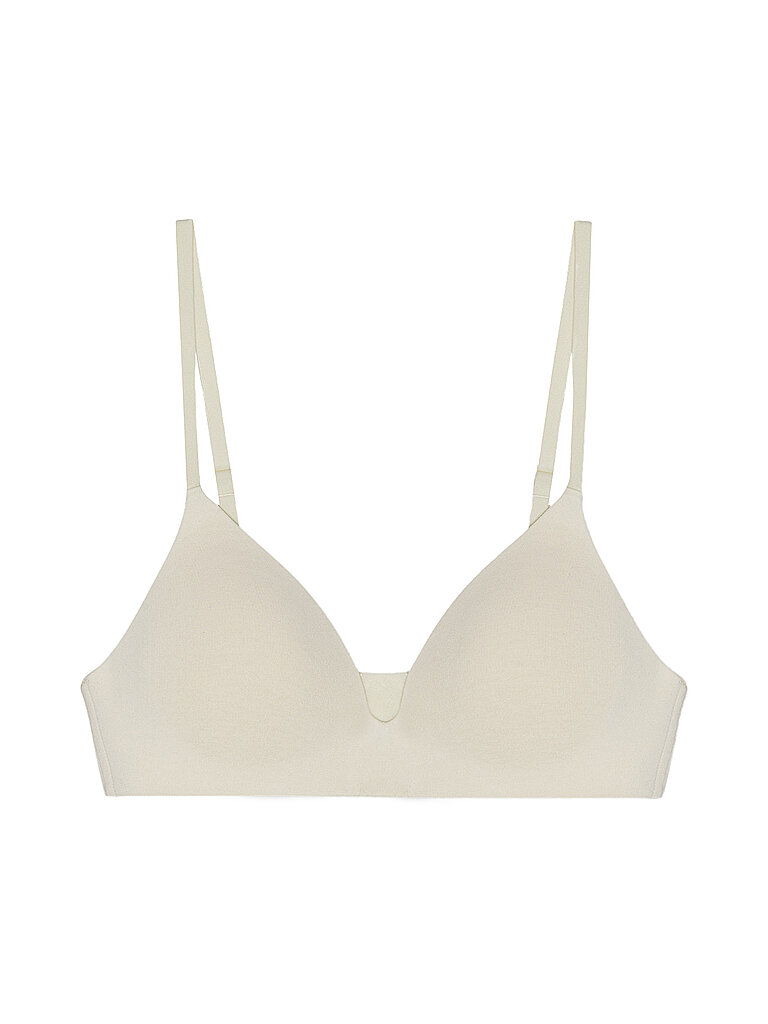BH ohne Bügel WIRELESS PLUNGE BRA soft vanilla creme 32C damen