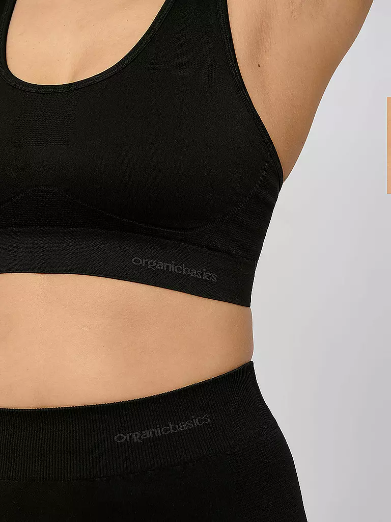 ORGANIC BASICS | Active Workout BH black | schwarz