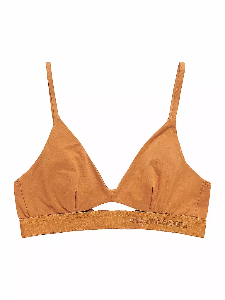 ORGANIC BASICS | Bralette | braun