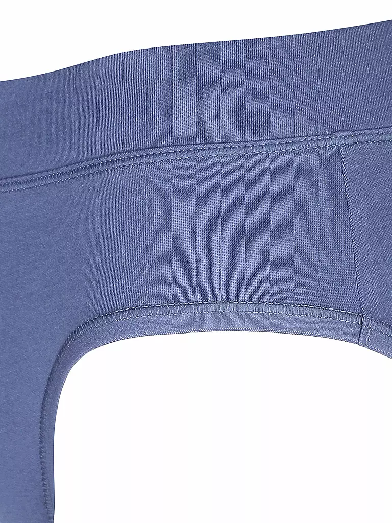 ORGANIC BASICS | Slips 2-er Pkg. cobalt | blau