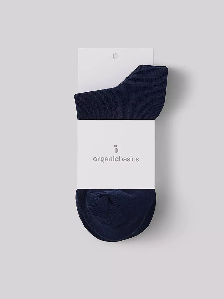 ORGANIC BASICS | Socken 2er Pkg navy | blau