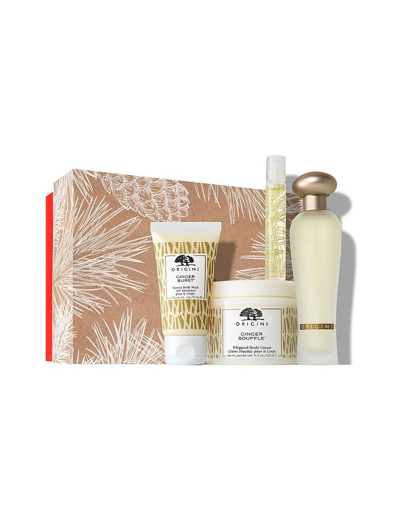 ORIGINS | Geschenkset - Ginger Essence Set 125ml/50ml/10ml | transparent