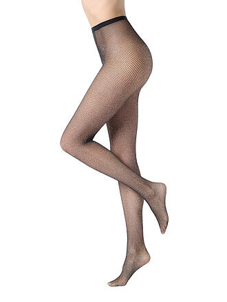 OROBLU | Netzstrumpfhose MIDNIGHT TRICOT black