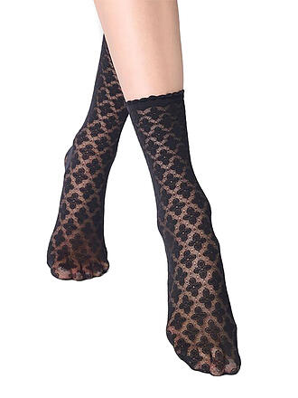 OROBLU | Feinstrumpfsocken MACRAME black