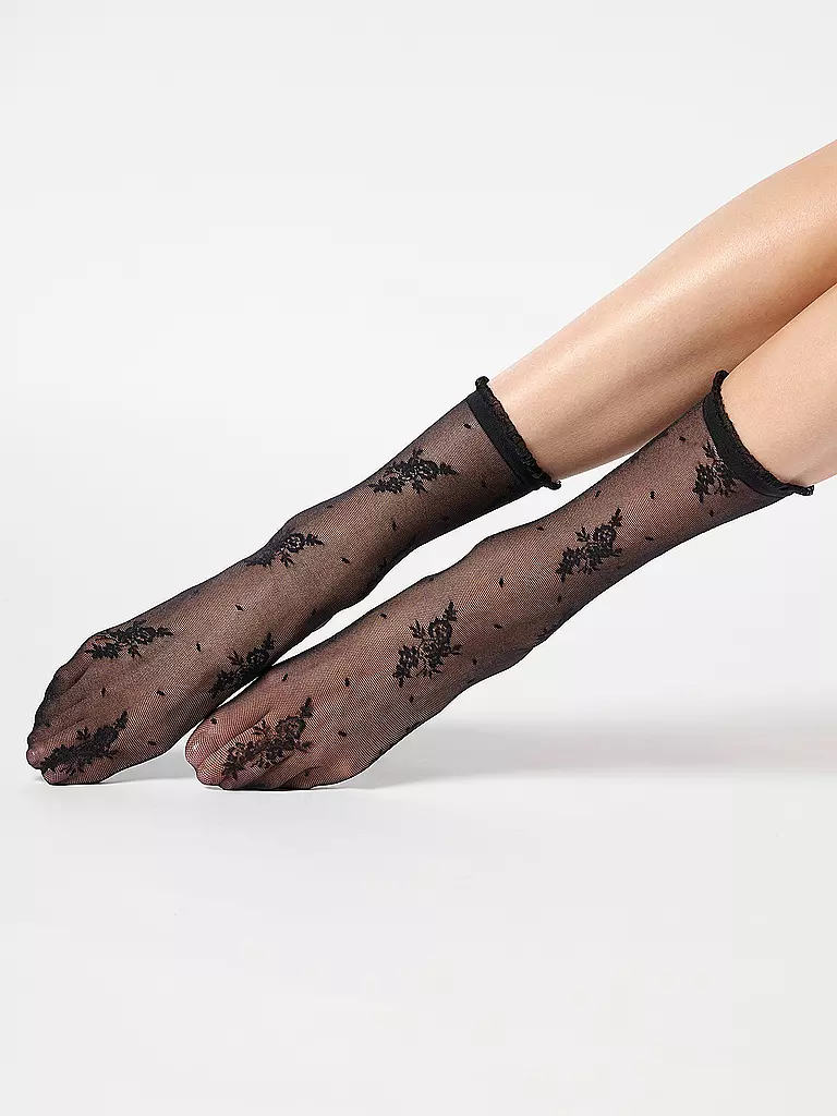 OROBLU | Feinstrumpfsocken black | schwarz