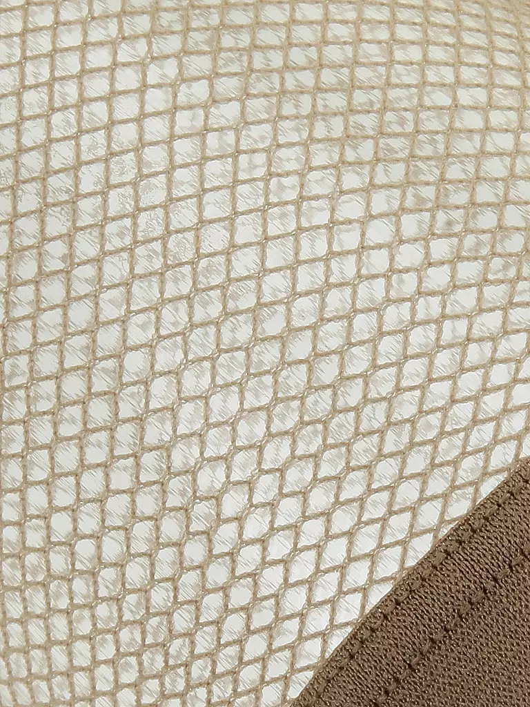 OROBLU | Netz-Kniestrümpfe "Tricot" (sable) | beige