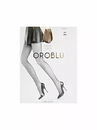 OROBLU | Netzstrumpfhose "Tricot" (black) | beige