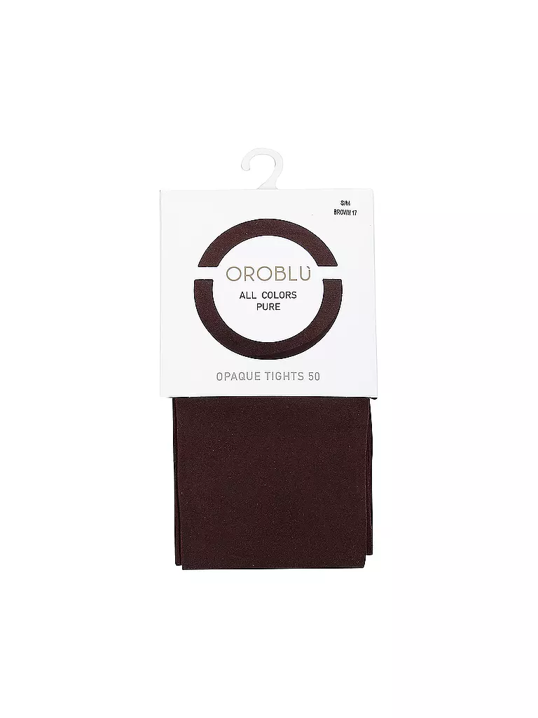 OROBLU | Strumpfhose "All Colors" 50 DEN ( 17 Brown )  | rot