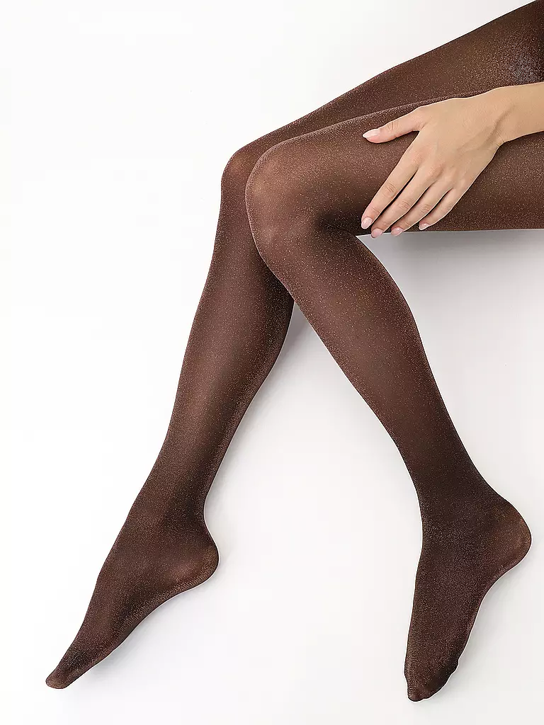 OROBLU | Strumpfhose DIAMONDS bronze | kupfer