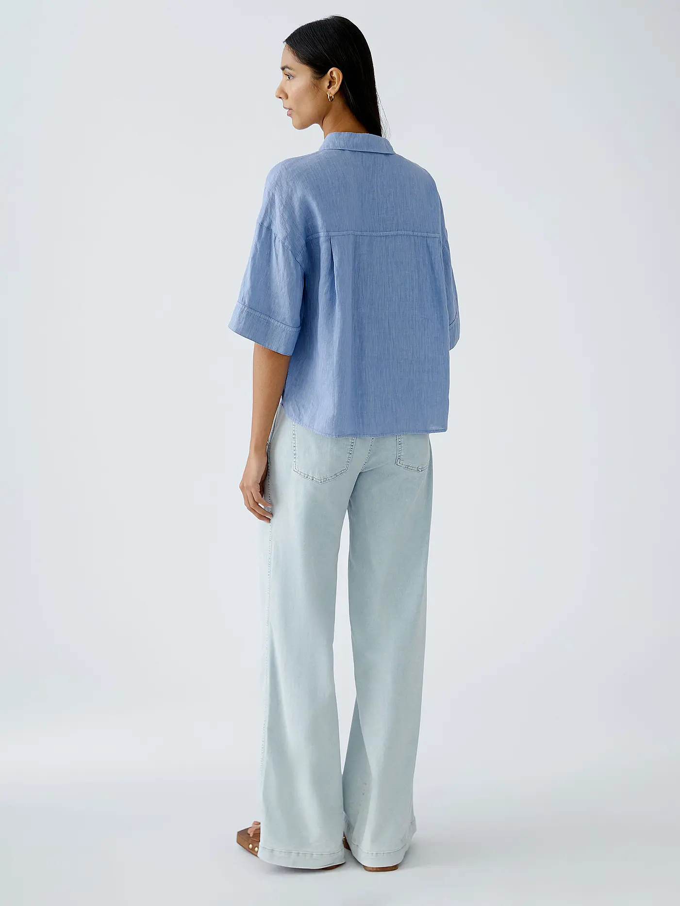 OUÍ | Bluse  | blau