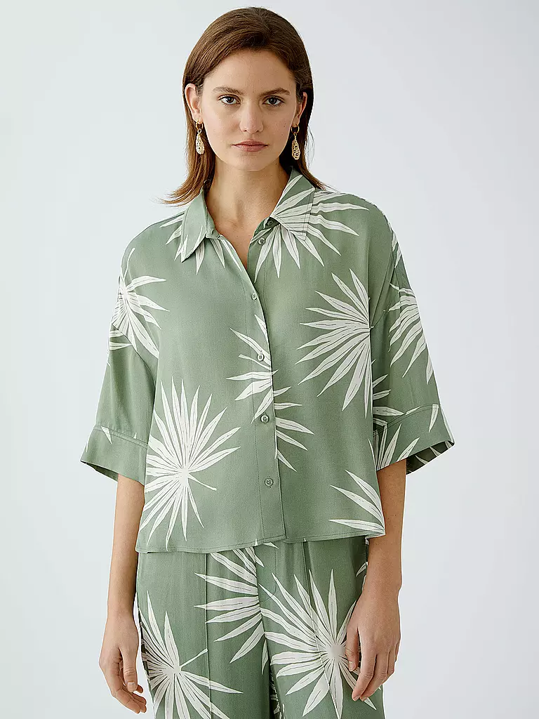 OUÍ | Bluse  | olive