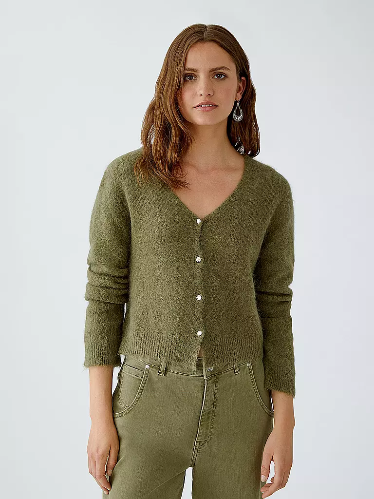 OUÍ | Cardigan | olive