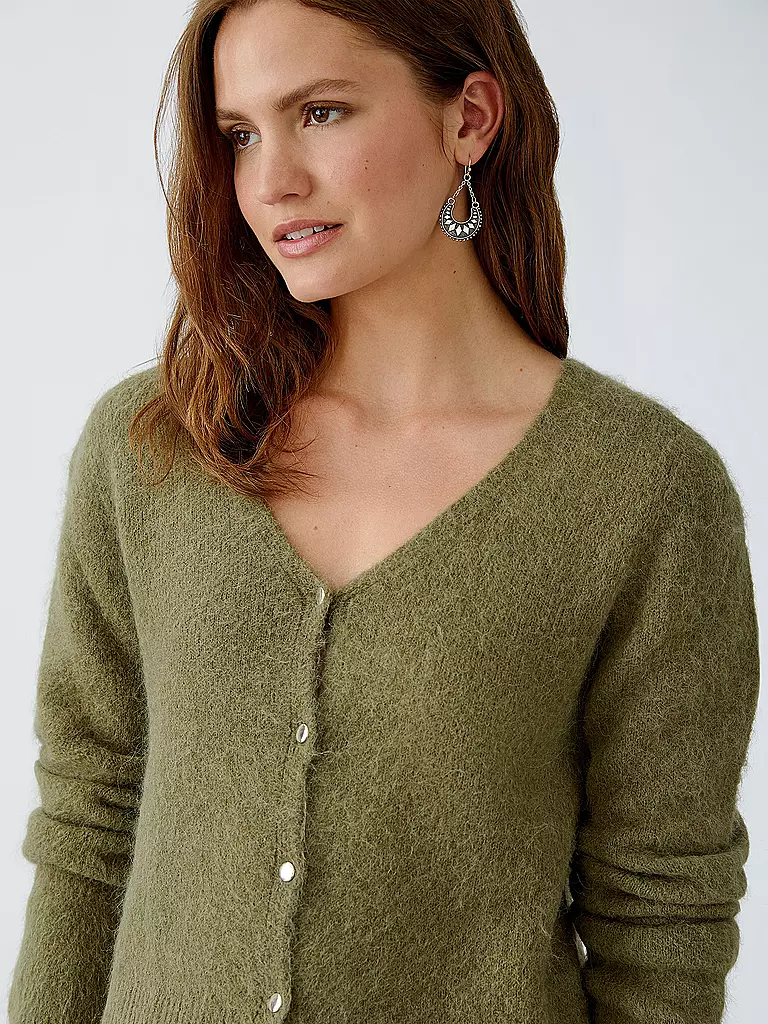 OUÍ | Cardigan | olive