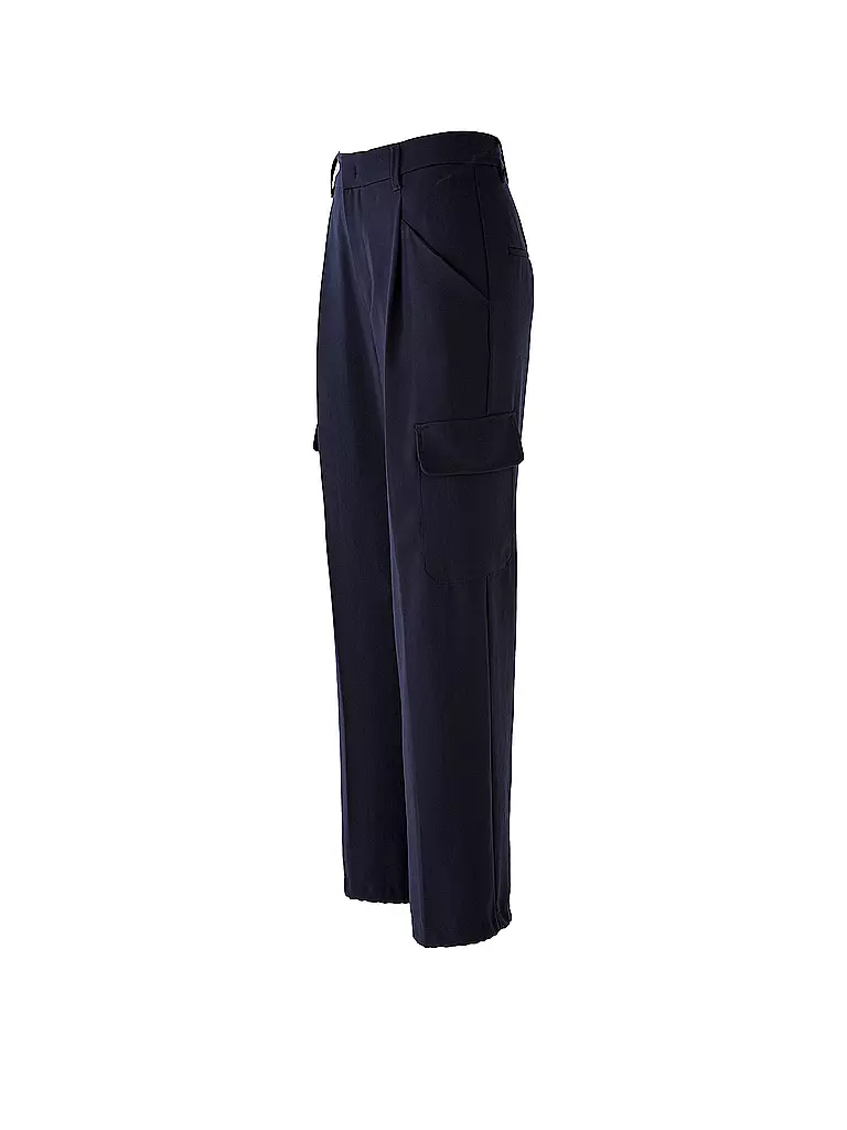 OUÍ | Cargohose | dunkelblau