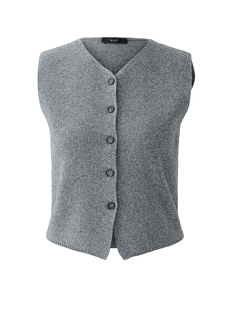 OUÍ | Gilet | grau