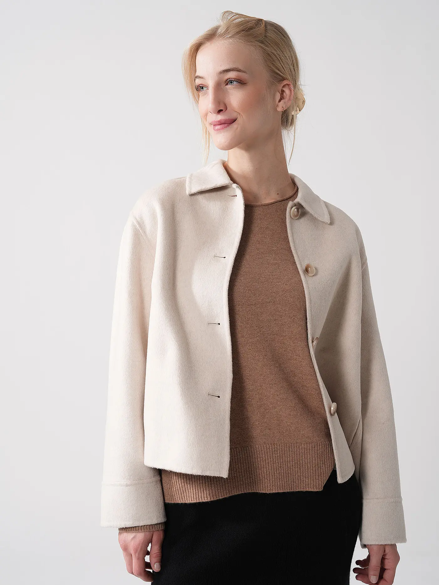 OUÍ | Jacke | hellbraun