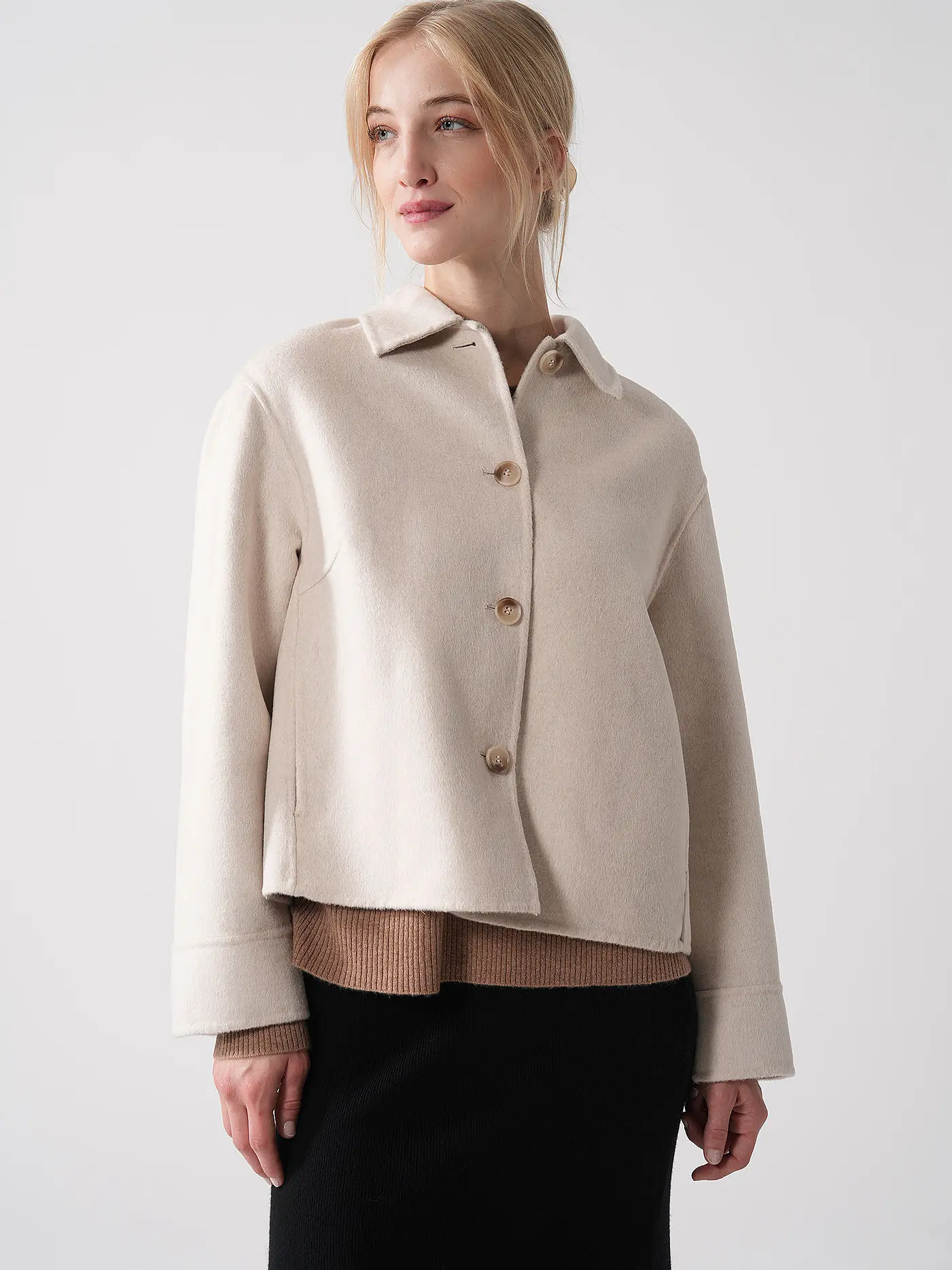 OUÍ | Jacke | hellbraun