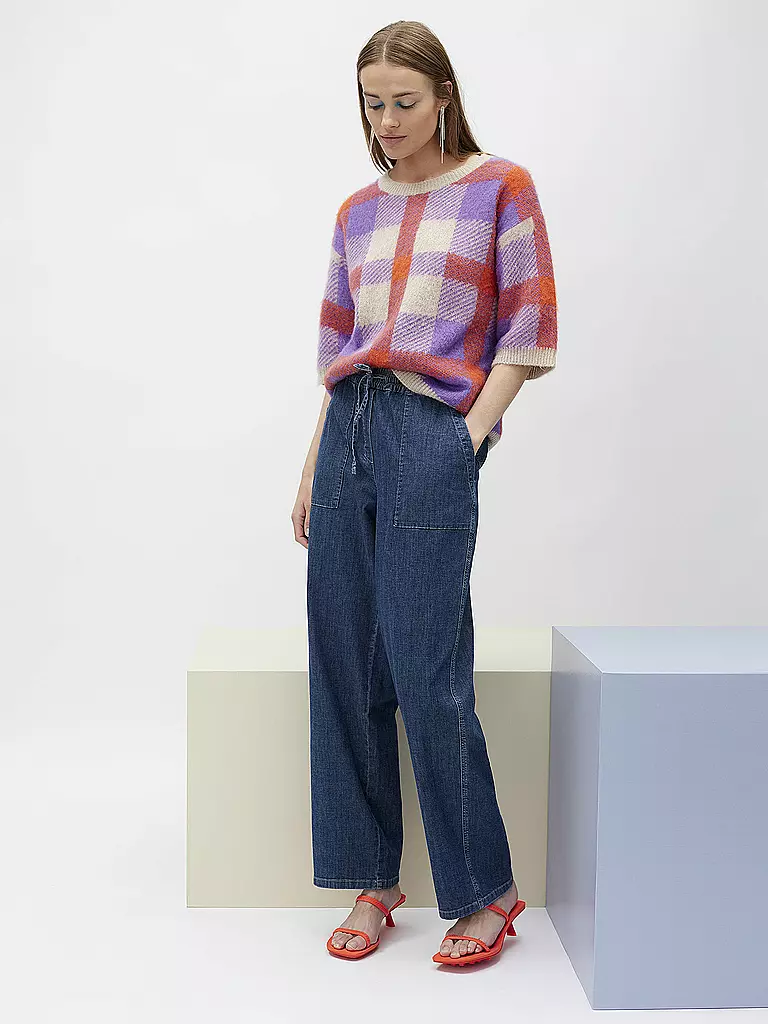 OUÍ | Jeans Relaxed Fit  | dunkelblau